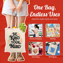 Load image into Gallery viewer, 10 Pack Reusable Cloth Bags 13"W x 15"H