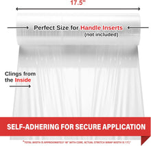Load image into Gallery viewer, 1 Pack Stretch Wrap 17.5" 1100 SqFt 80 Gauge
